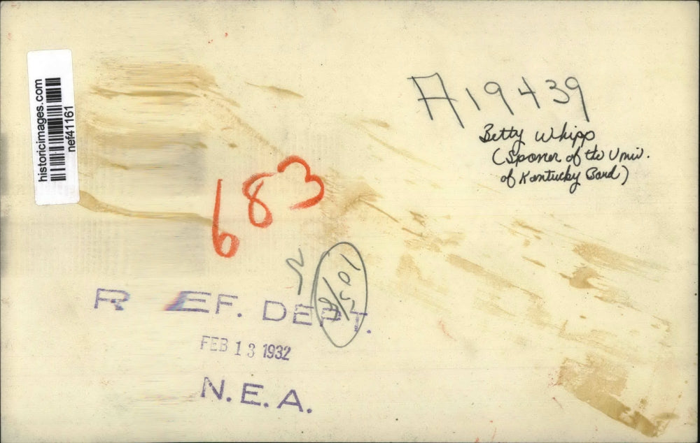 1932 Press Photo Betty Whipp, of the Kentucky Board. - nef41161