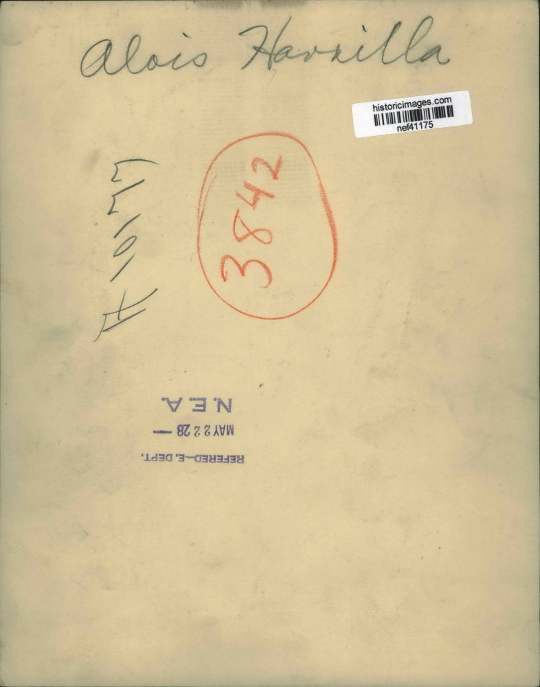 1928 Press Photo Alois Havrilla - nef41175