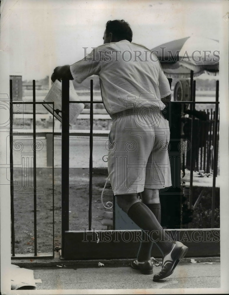 1955 Press Photo Ross Noble of Ohio - nef41236