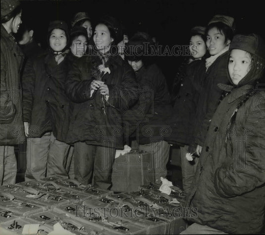 1966 Press Photo Vietnamese Girls in Budapest, Hungary for Occupational Training