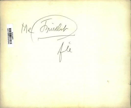 Press Photo Mr Friedlob with Slinky's - nef41478