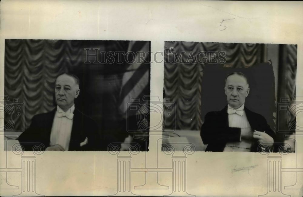 1932 Press Photo Alfred E. Smith at Jefferson Day Dinner, Washington, D.C.