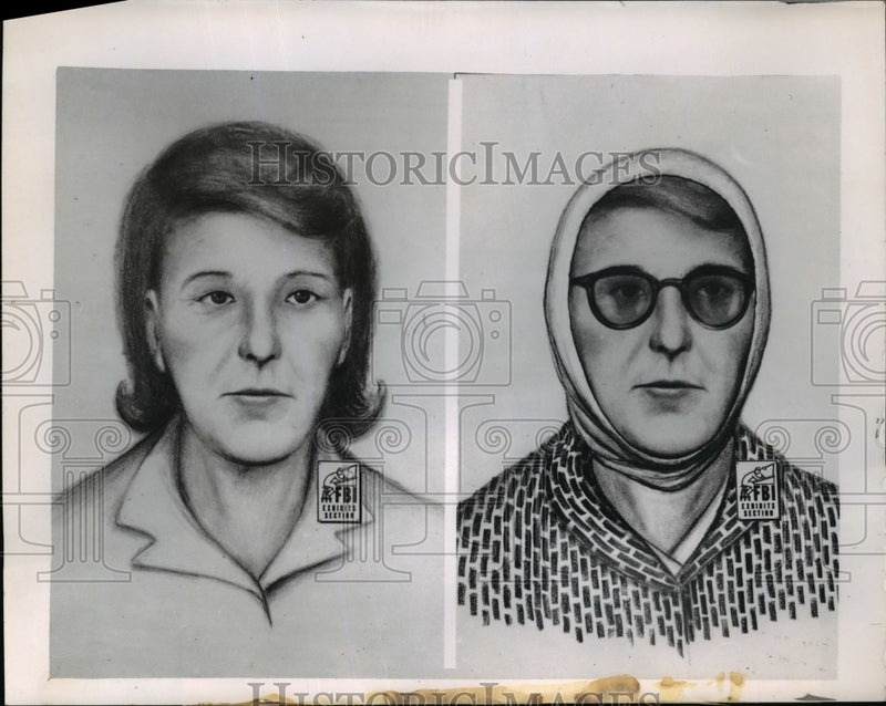Load image into Gallery viewer, 1964 Press Photo Artist Concept of the Kidnaper of Joseph Fronczak - nef41593
