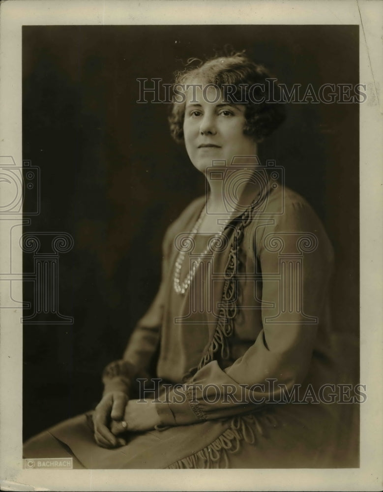 1927 Press Photo Mrs H A Urick of South Lakewood Woman's Club - nef41619