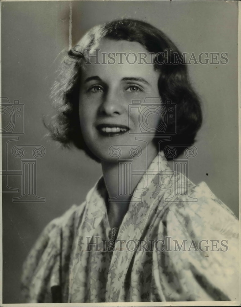 1938 Press Photo Mrs Placidia White Knowlton - nef41631