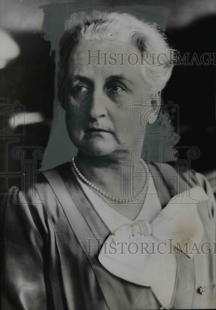 1935 Press Photo Princess Starhemberg mother of Prince Starhemberg - nef41657