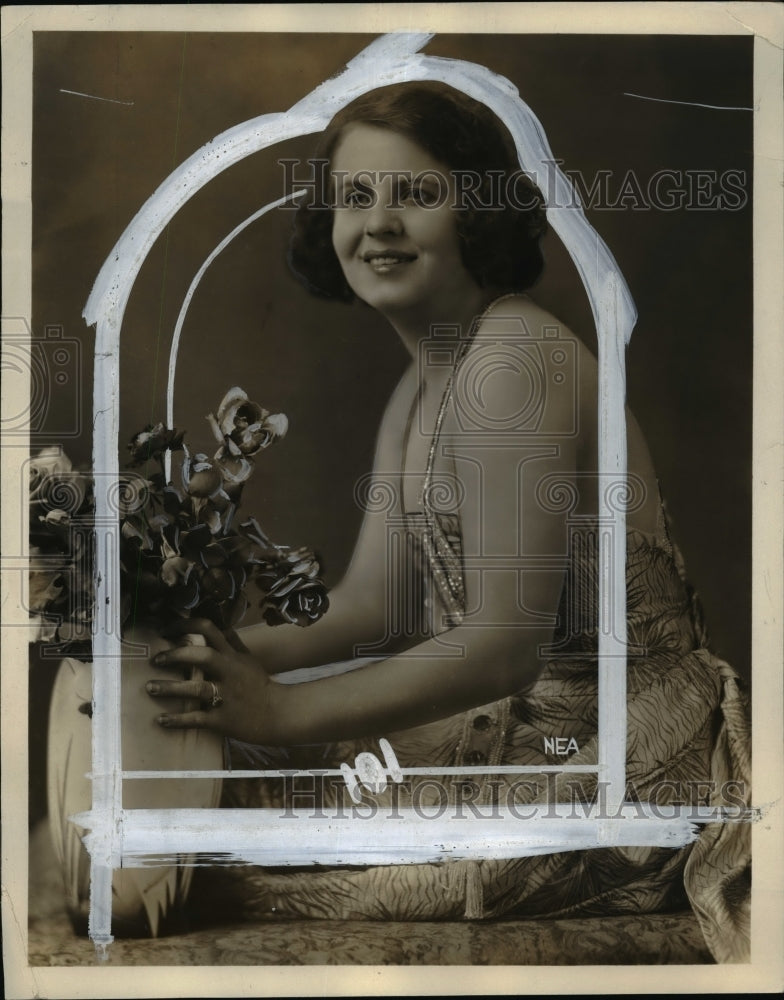 1928 Press Photo Mrs. Kork Kelley, Struck Oil, Texas - nef41760