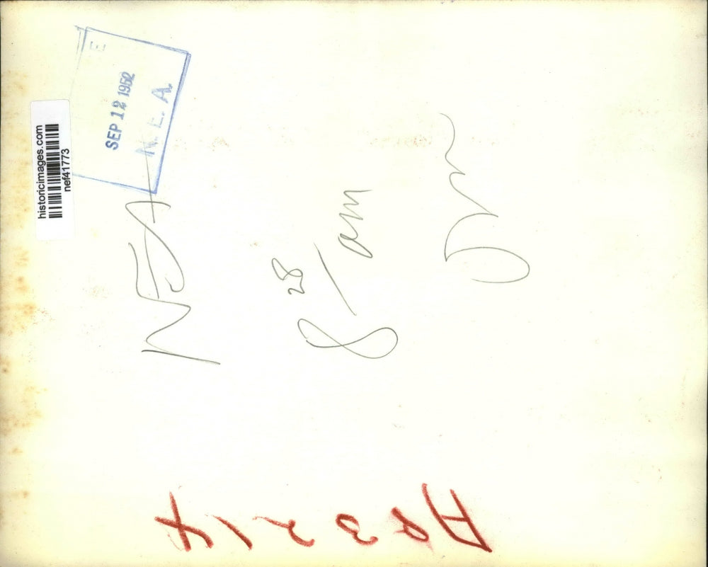 1952 Press Photo Adlai Stevenson Speaking at Asbury Park, New Jersey - nef41773