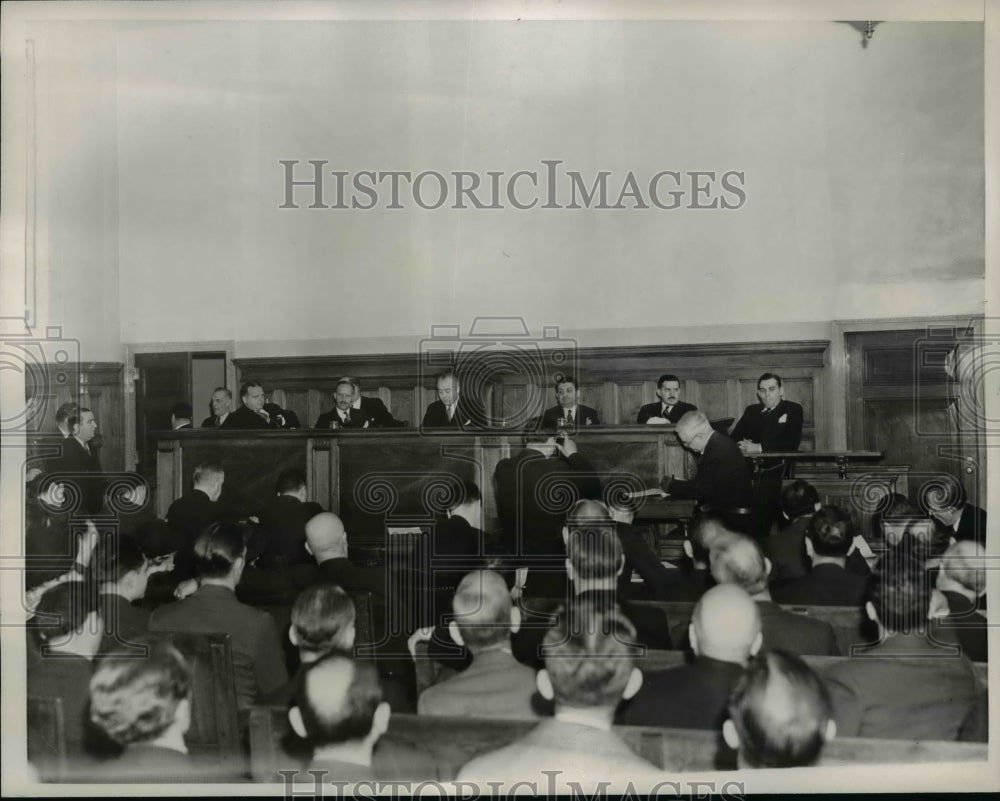 1938 Press Photo New York City Supreme Court Session - nef41972