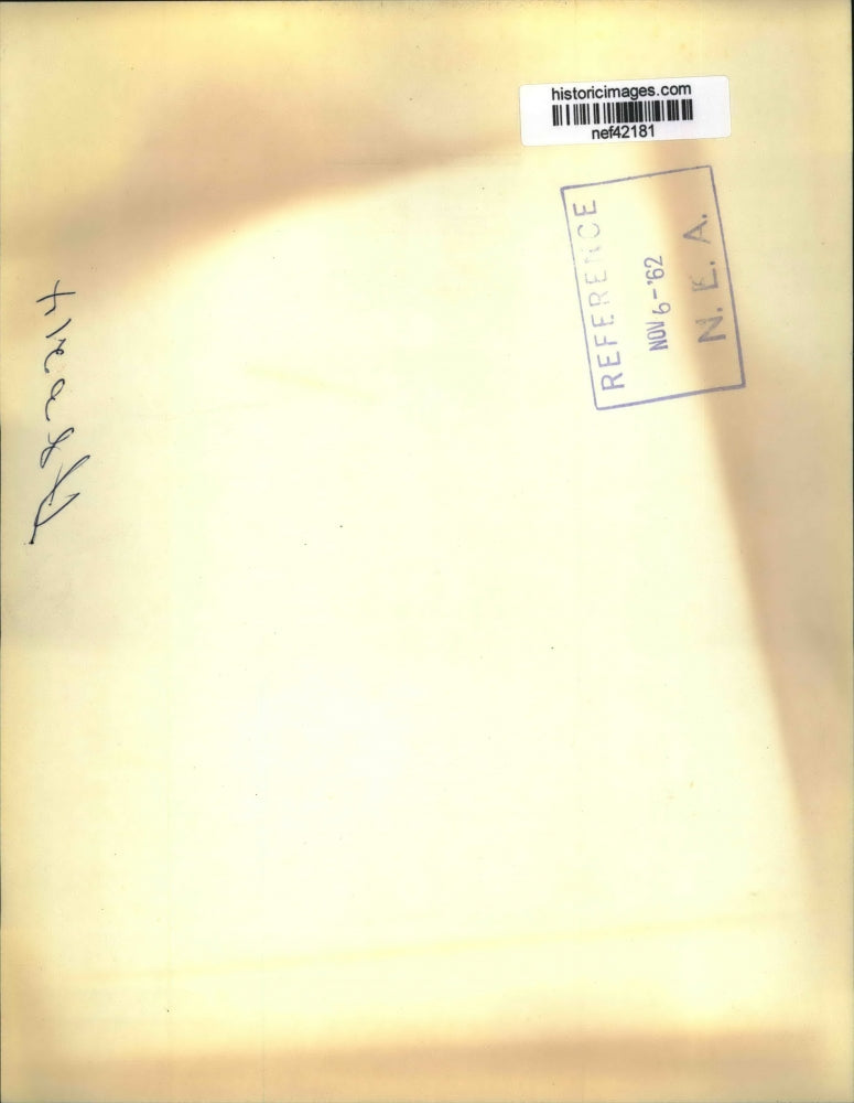 1962 Press Photo Adlai Stevenson U.S Ambassador to U.N arrived at White House