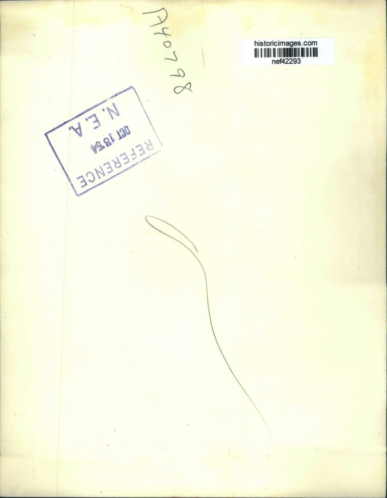 1954 Press Photo John McClellan, W. Stuart Symington Leaving Senate Office