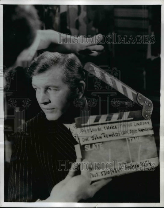 1970 Press Photo John V Lindsay in Front of British Broadcasting Corporation