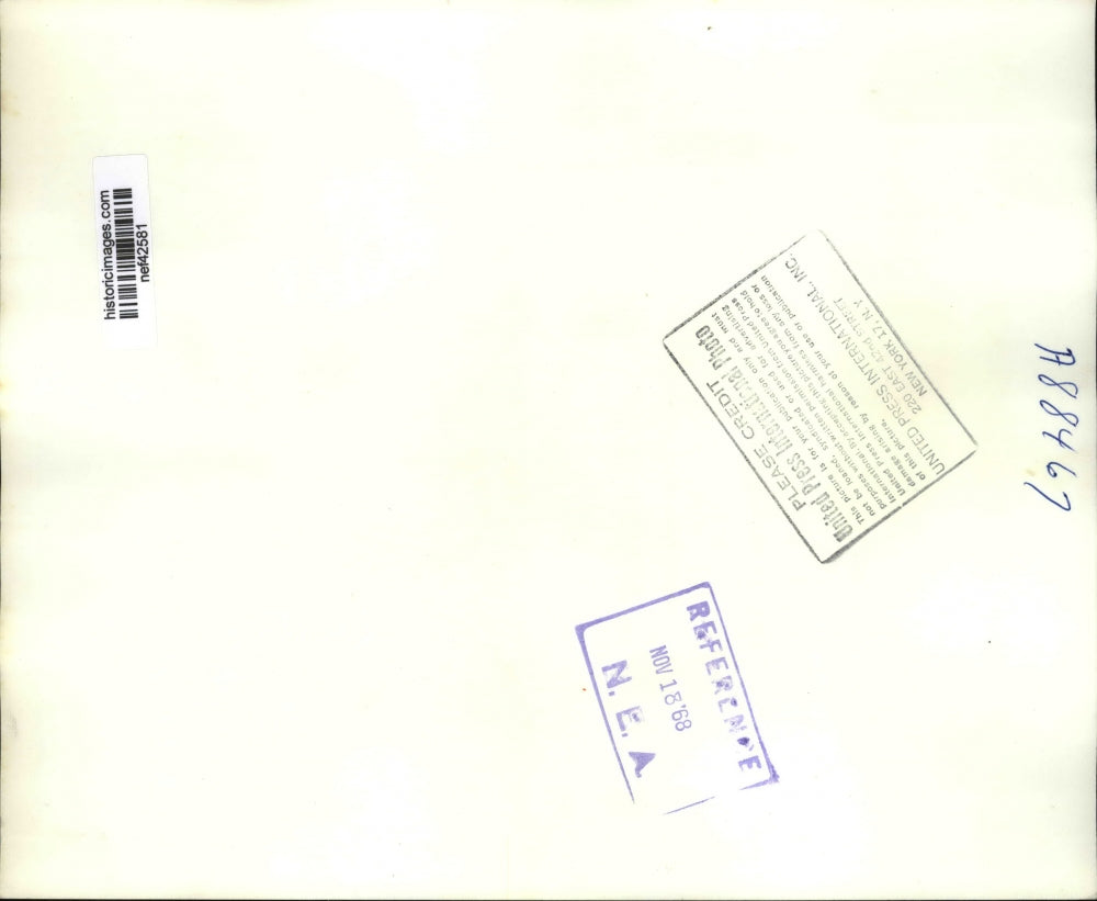 1968 Press Photo Senator Eugene J. McCarthy Speaking at Church Reform Rally, DC