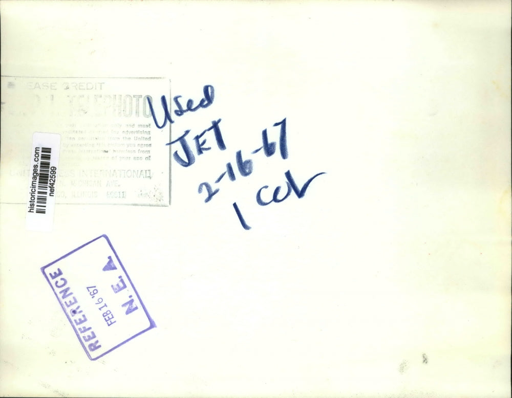 1967 Press Photo Senator Eugene McCarthy at Special Senate Committee Investigate