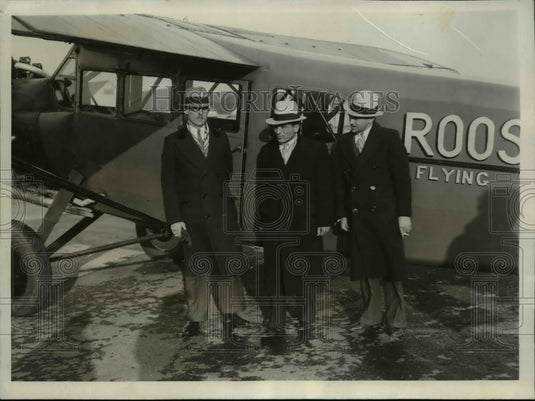 1931 Press Photo Authorities Wanted to Speak to Frank Coloma & Royce Harris