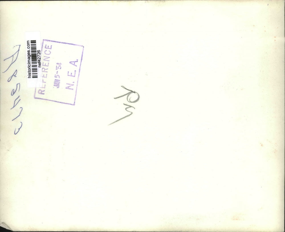 1954 Press Photo French President Rene Coty being congratulated by Senators