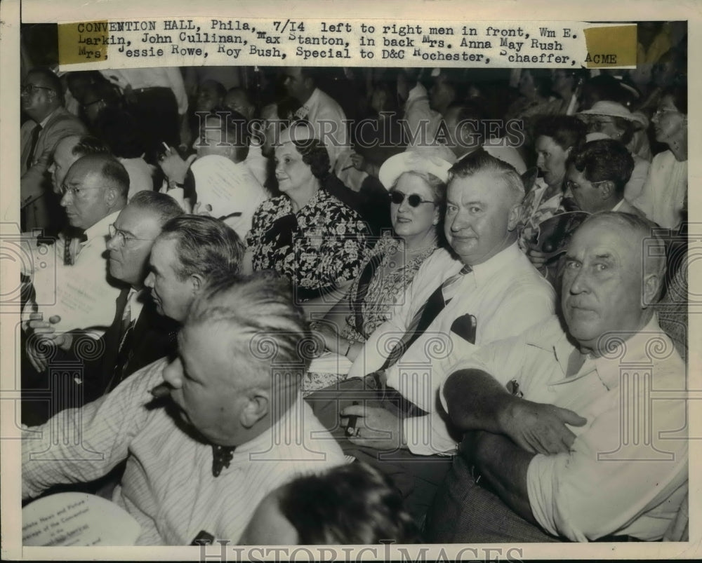 1948 Press Photo Convention Hall Philadelphia July 14 1948 - nef42800