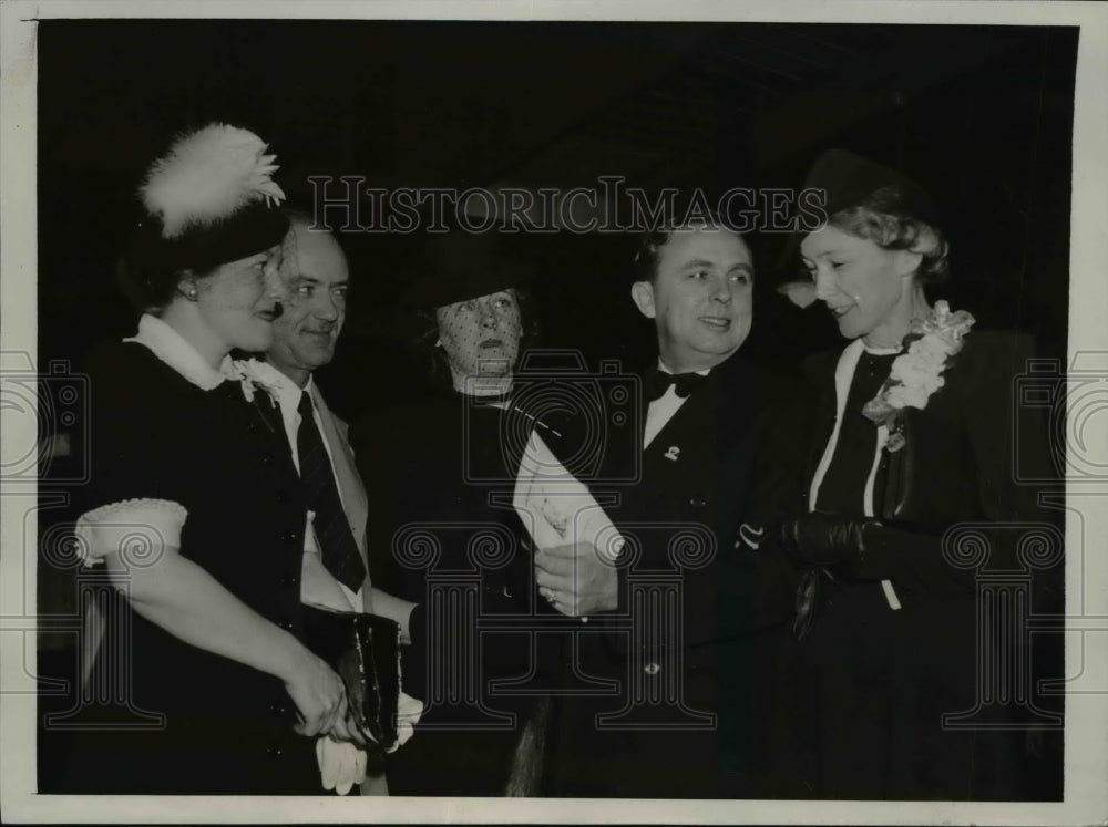 1940 Press Photo Georgia Delegates arrived at Chicago for Democratic Convention