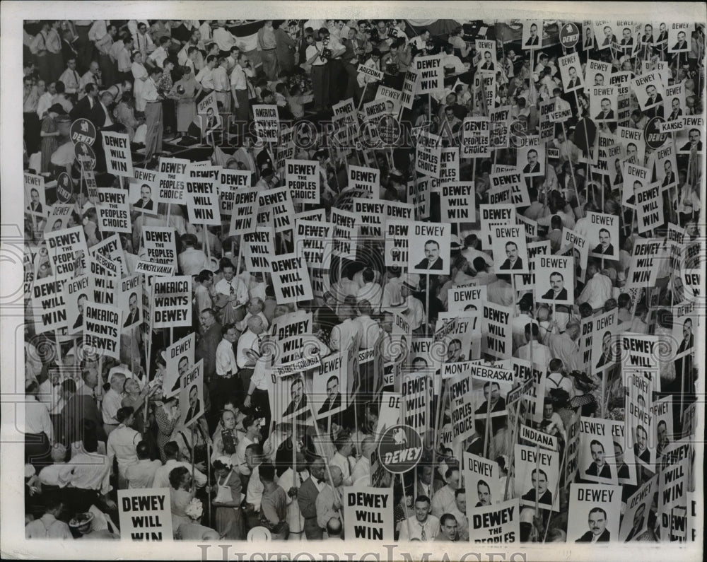 1944 Press Photo Republican National Convention at Chicago Stadium - nef42968