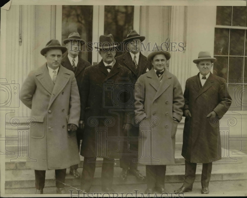 1926 Press Photo Inviting President Coolidge to Vist South Carolina - nef42980