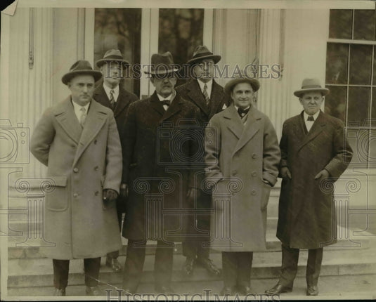 1926 Press Photo Inviting President Coolidge to Vist South Carolina - nef42980