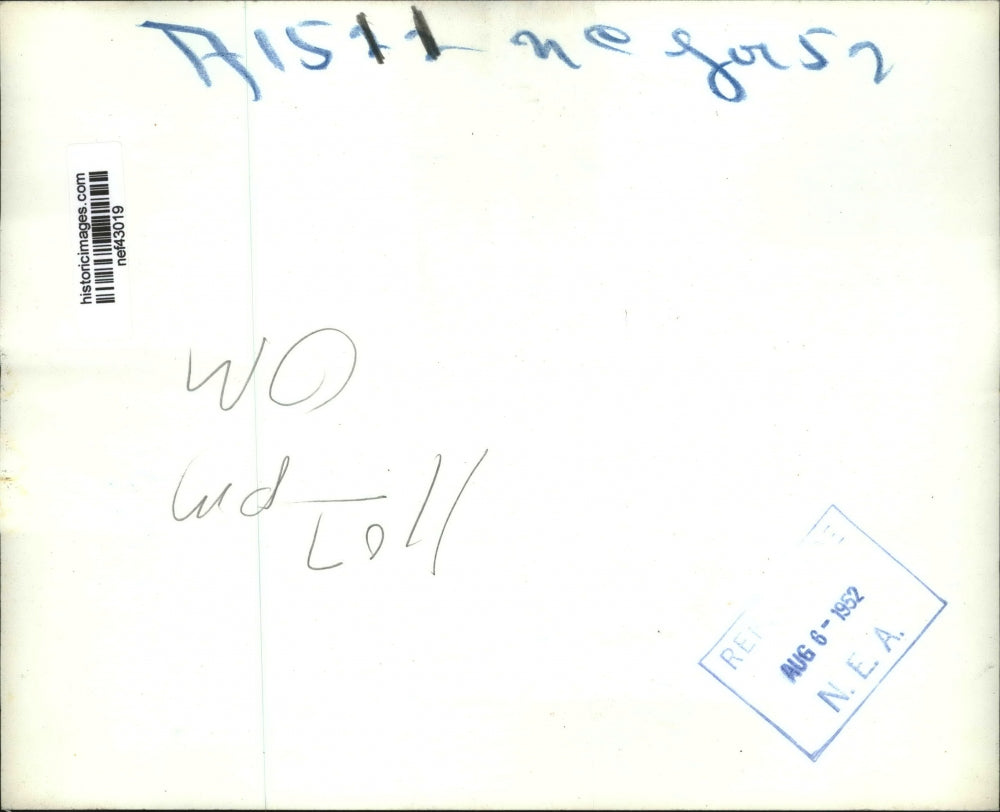 1952 Press Photo Largest Democratic Convention Demonstration in Their Second Day