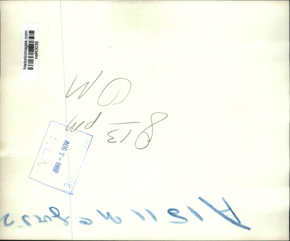 1952 Press Photo Two Calm Smokers in Section for Alternate Delegates