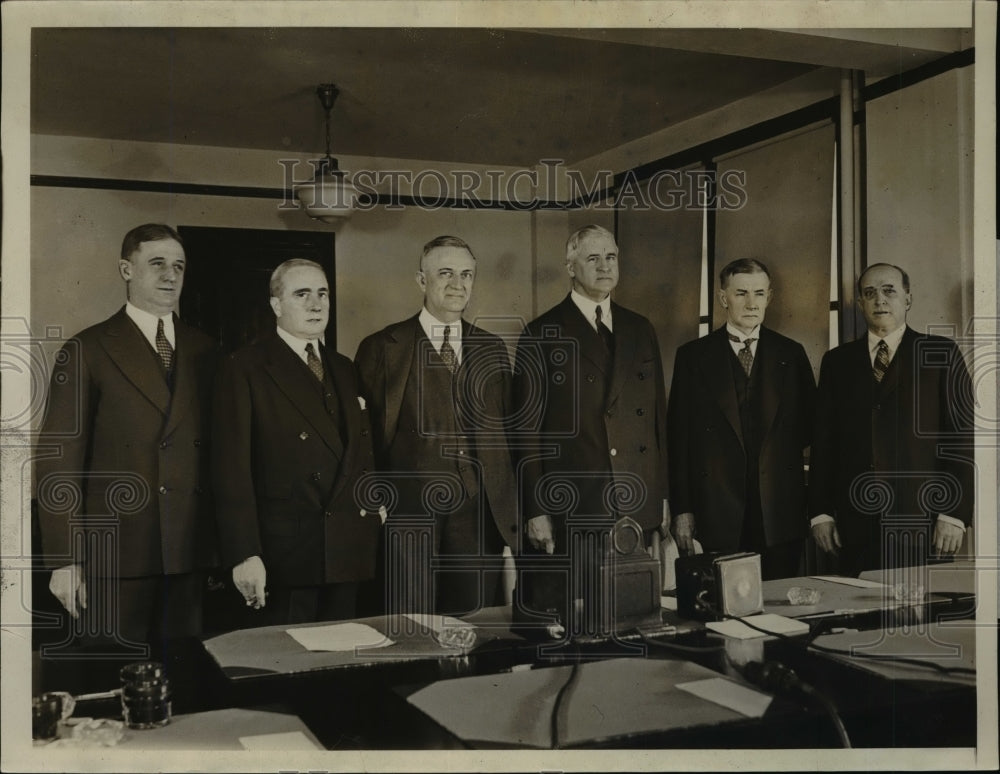 1932 Press Photo Reconstruction Bill Committee Members - nef43078