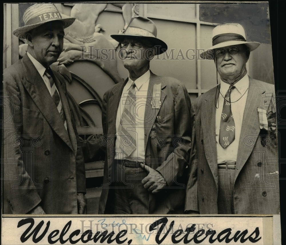 1942 Press Photo Veterans at a political event - nef43132