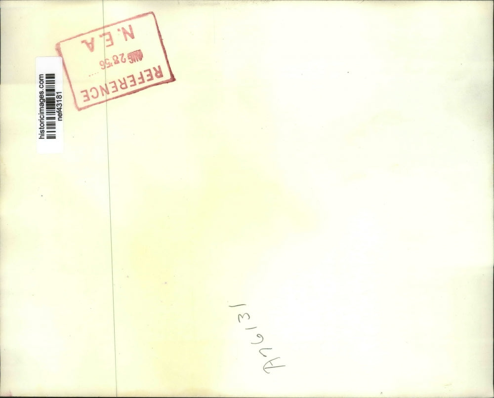 1956 Press Photo Leonard Reinsch Chairman for Democratic Convention in Hotel