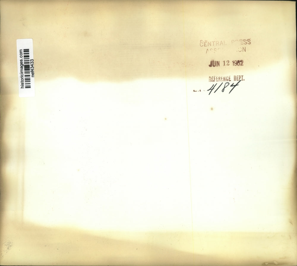 1962 Press Photo Amintor Fanfani Cast His Ballot for Municipal Elections in Rome