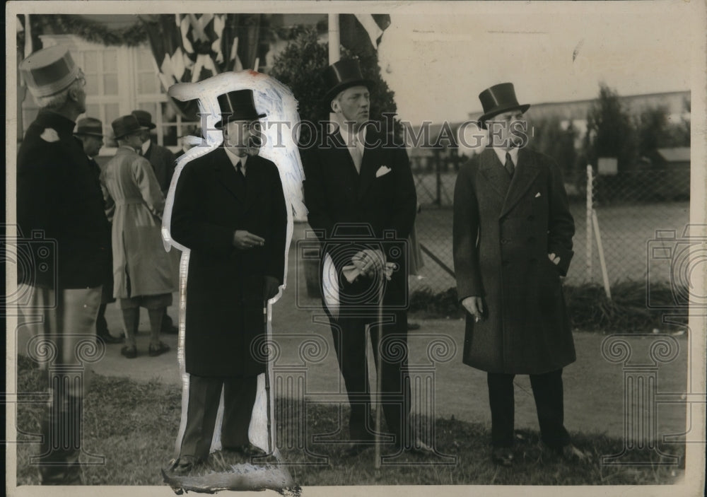 1932 Press Photo Prince Valdemat and Prince Axel and Prince Eric - nef43467