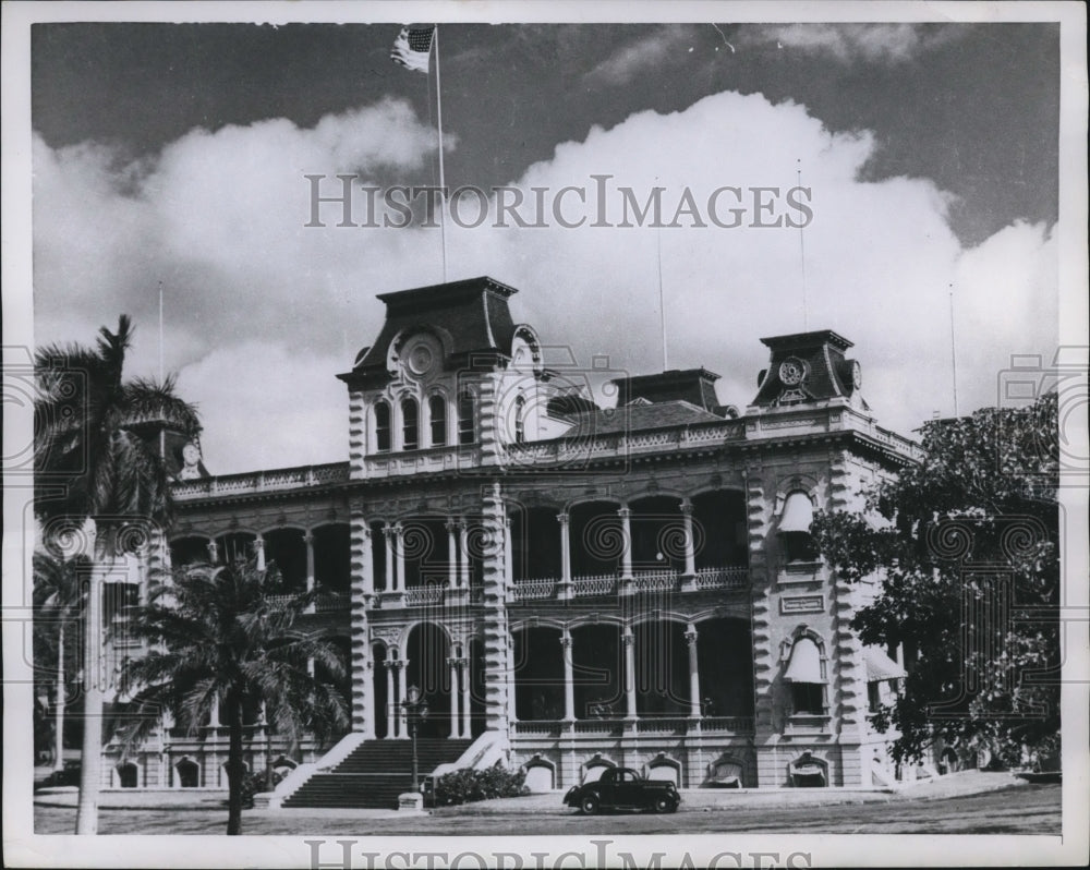 1970 Press Photo Iolani Palace, Honolulu, Hawaii - nef43676