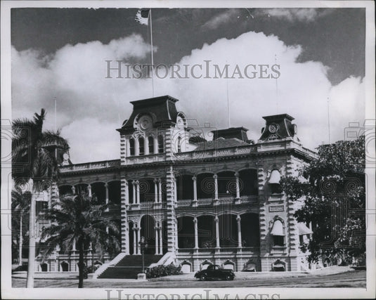 1970 Press Photo Iolani Palace, Honolulu, Hawaii - nef43676