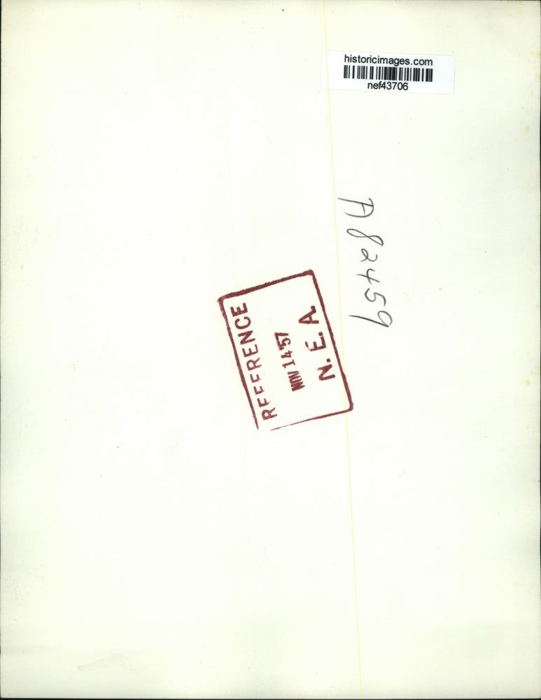 1957 Press Photo Reverend Theodore M. Hesburgh - nef43706