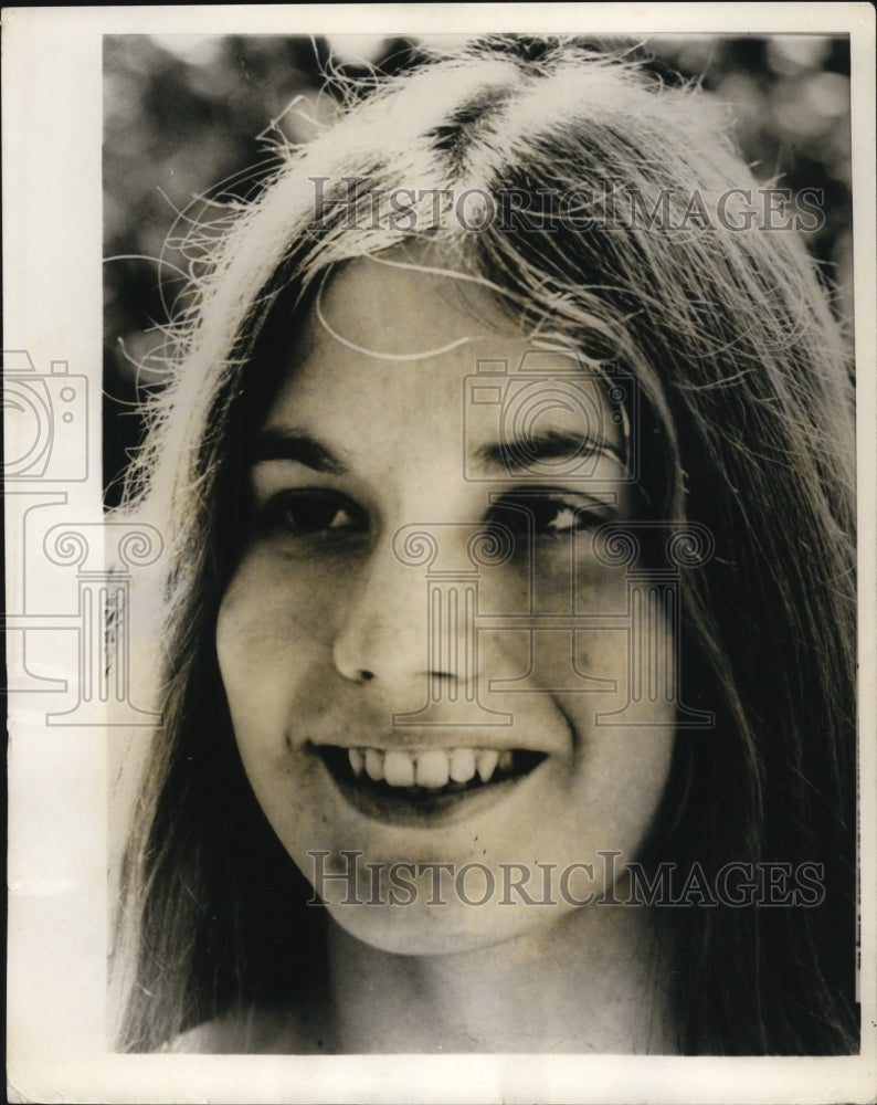 1970 Press Photo Kim Agnew, Daughter of Spiro Agnew - nef43718