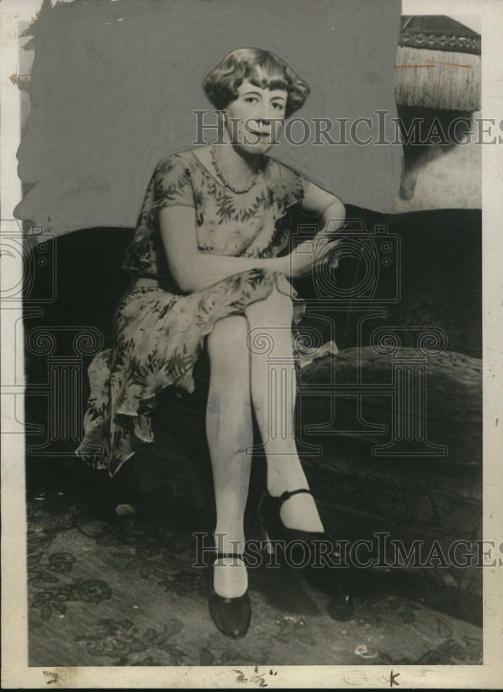 1930 Press Photo Anna Van Stan Watkins of Philadelphia - nef43771