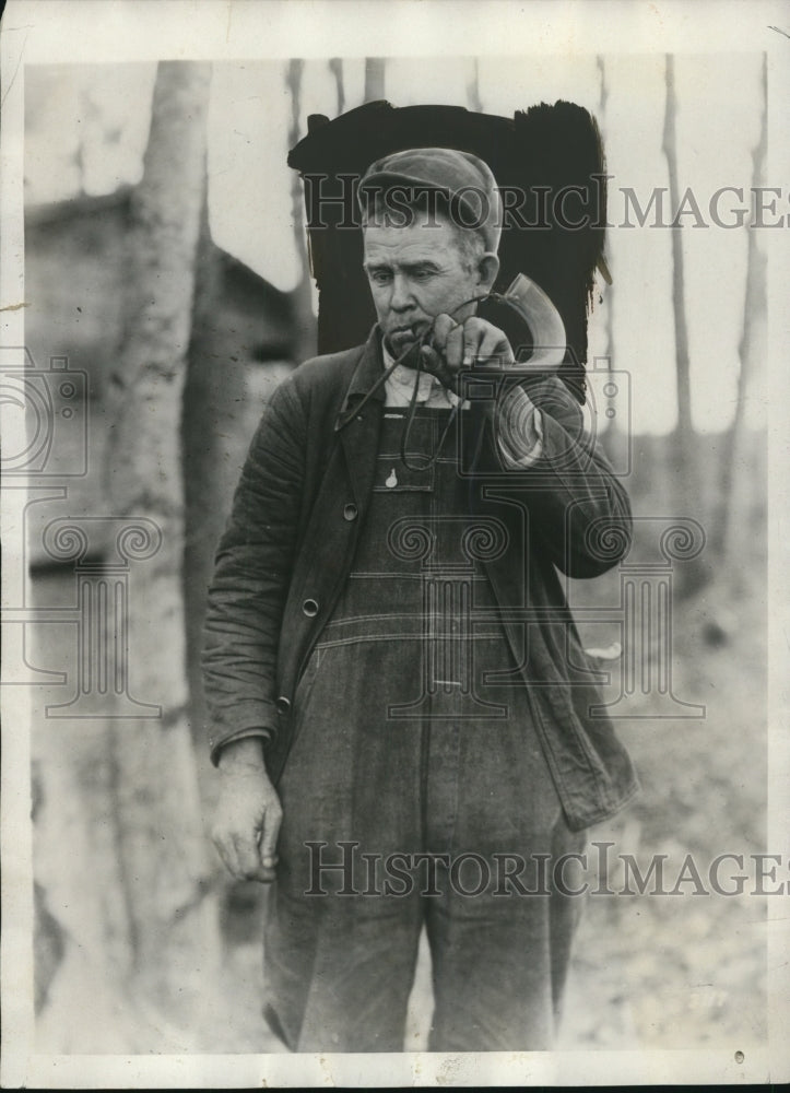 1929 Press Photo Cortez Temple, Norfolf, Virginia Swamp Guide - nef43822
