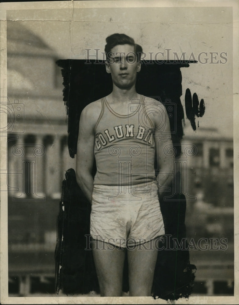 1937 Press Photo Richard Gausler, Columbia University - nef43823