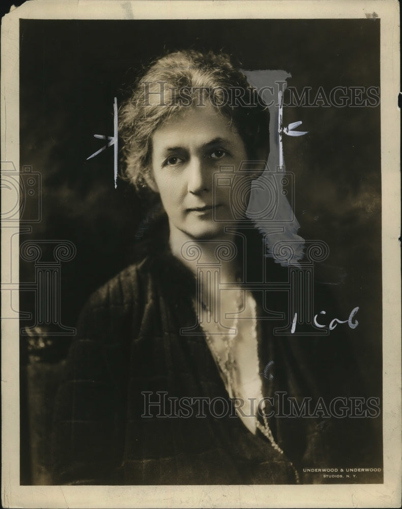 1928 Press Photo Mrs Robert E Spier President of National Board YWCA - nef43937