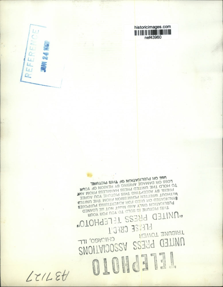 1952 Press Photo Darlington Hoopes Presidential nominee elected Socialist Party