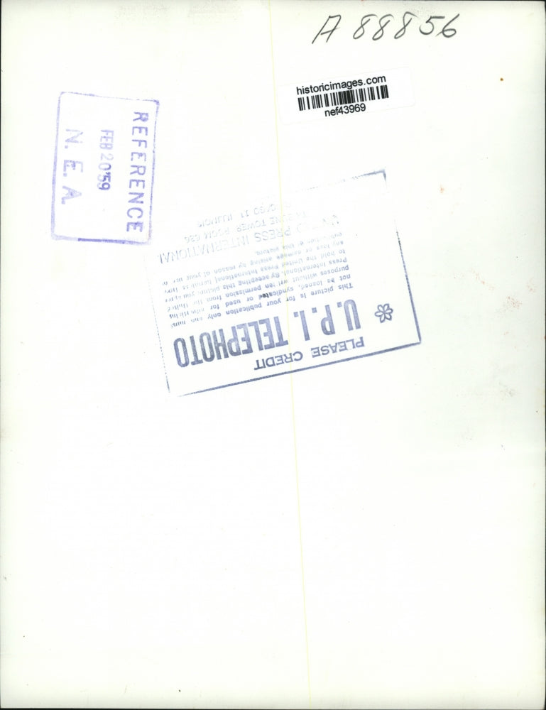 1959 Press Photo Thomas Gates Resigns, Succeeded by William Franke - nef43969