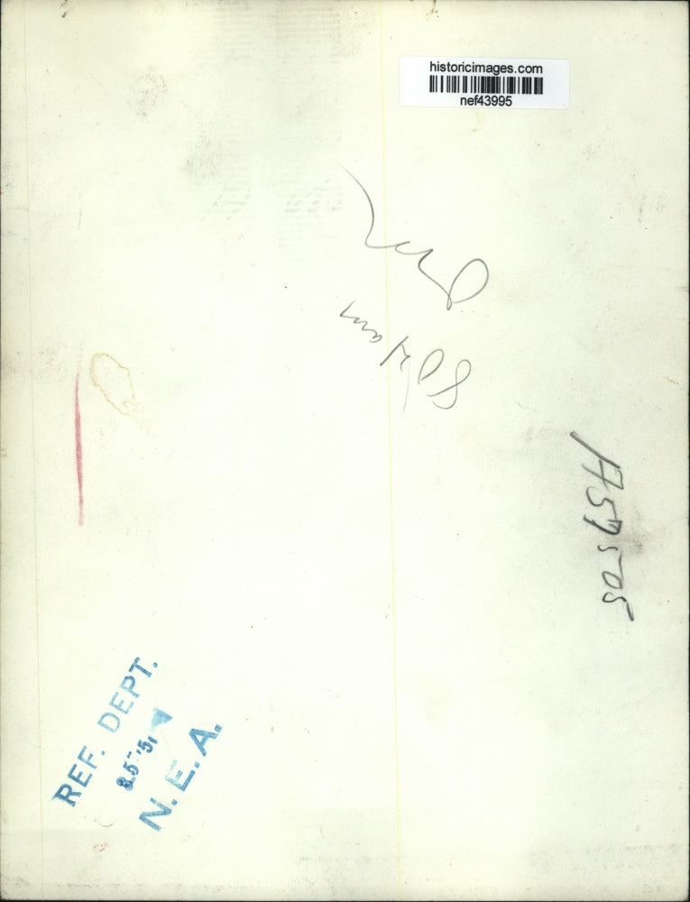 1951 Press Photo Defense Secretary Charles Wilson Gives Radio Report - nef43995