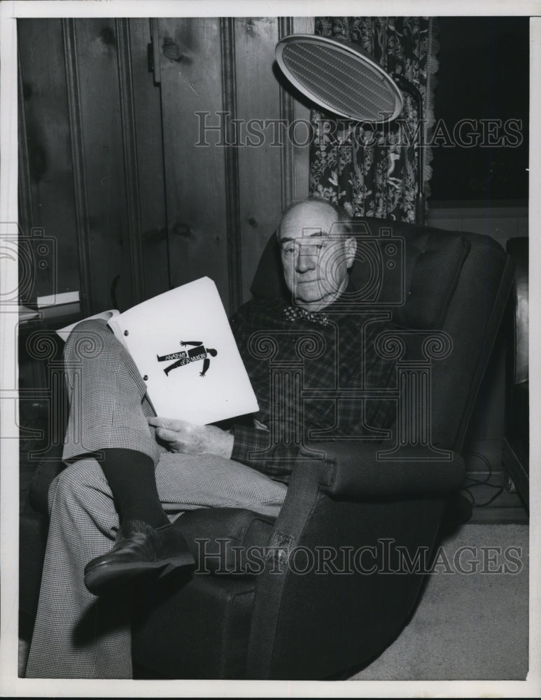 1959 Press Photo Joseph Welch Attorney and Actor - nef44006