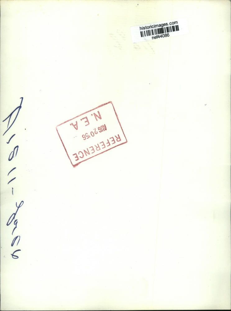 1956 Press Photo Ms Roosevelt & Gov Frank Clement Acknowledge Ovation at Arrival