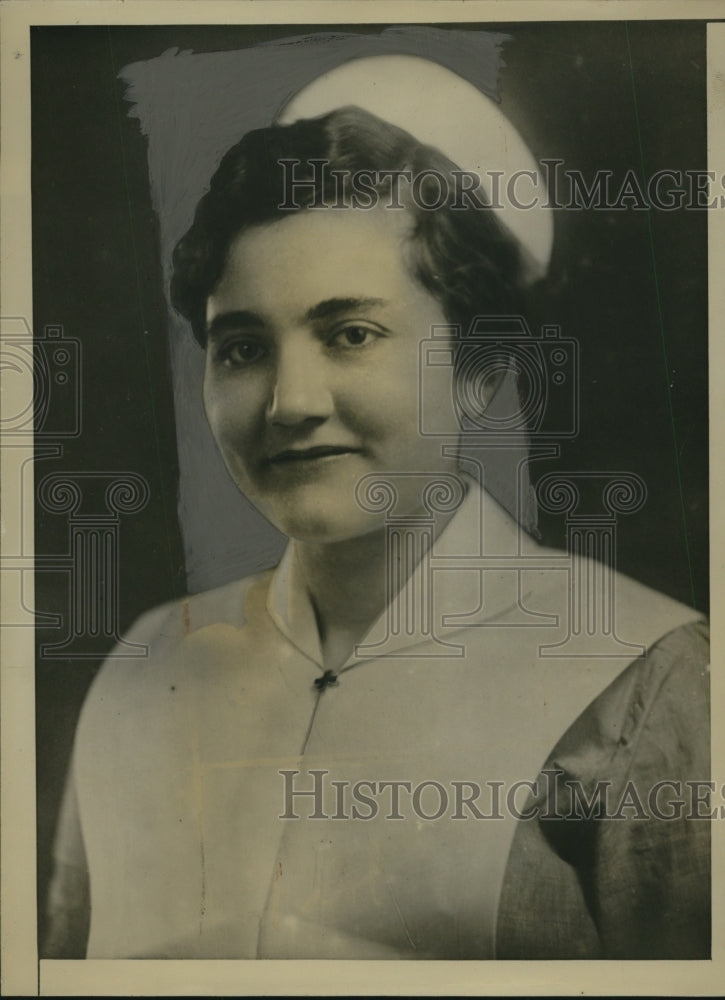 1935 Press Photo Mary Berger of Philadelphia A Missionary in Ethiopia