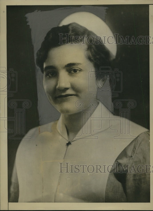 1935 Press Photo Mary Berger of Philadelphia A Missionary in Ethiopia