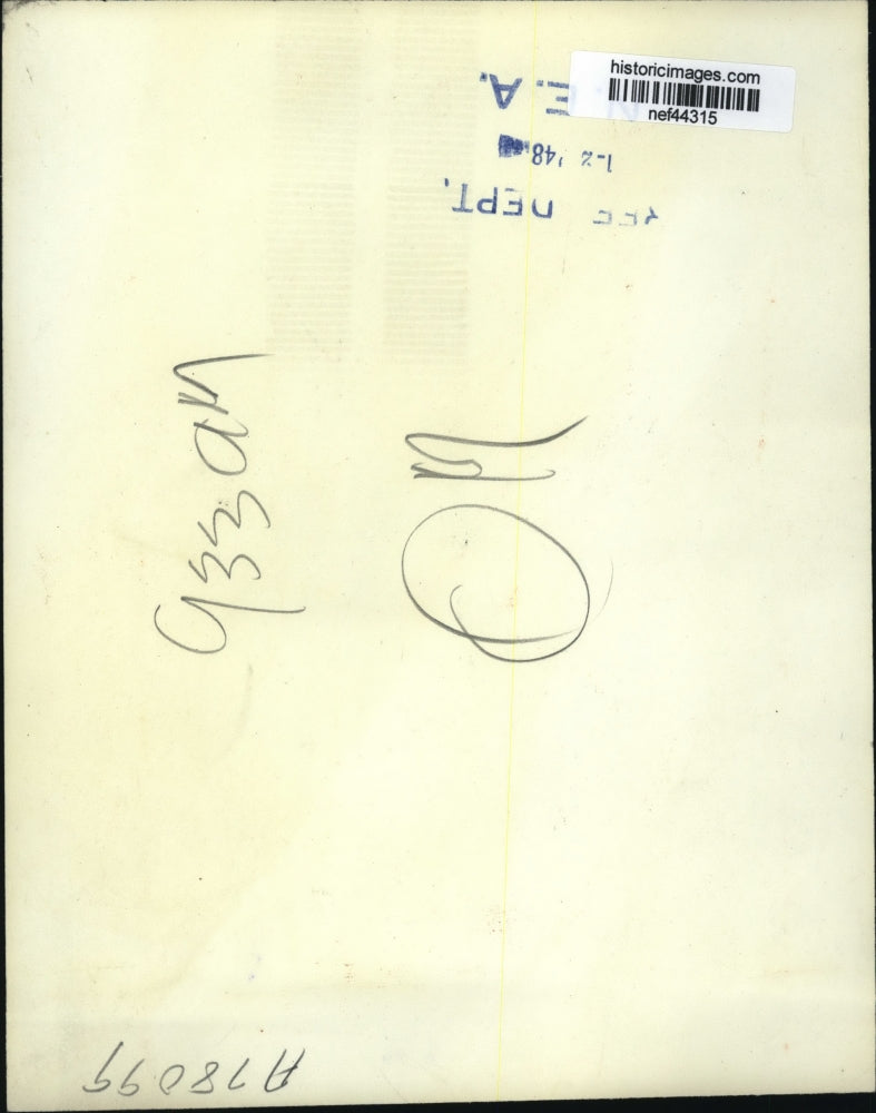 1948 Press Photo Robert Bott, Grandmother Ida Abaham after Her Dress Caught Fire