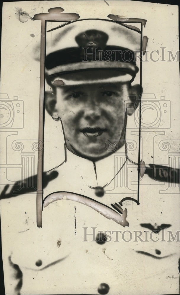 1925 Press Photo Lieutenant B.J. Connell - nef44552