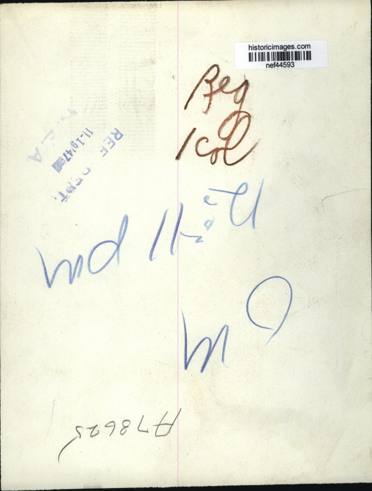 1947 Press Photo Bennett Meyers Testifies in Senate Investigating Subcommittee